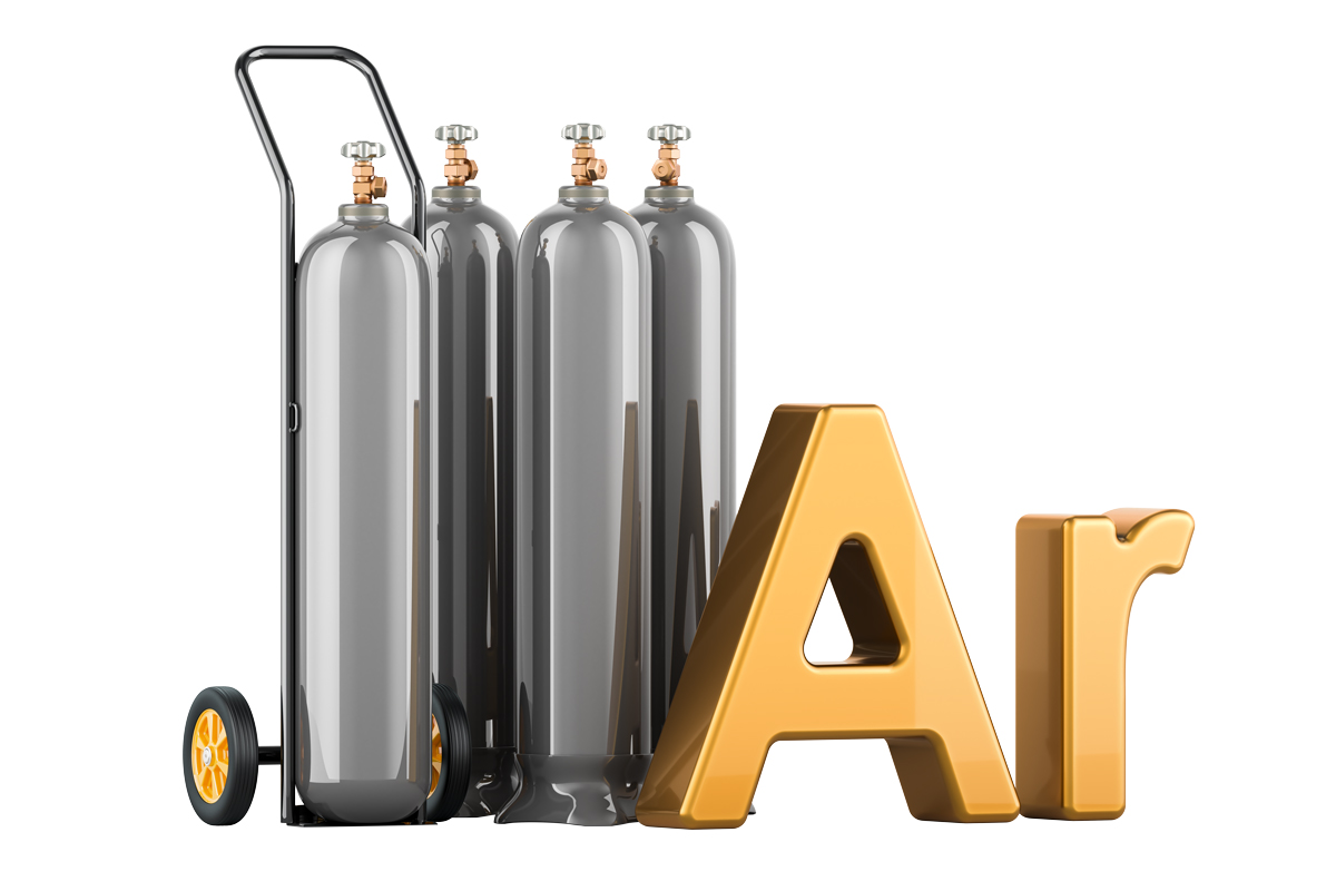 ویژگی ها و مشخصات و خواص گاز آرگون (argon)